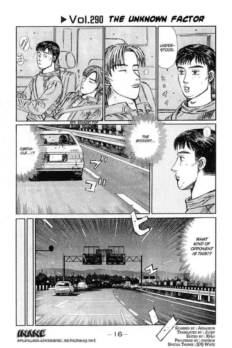 Initial D Chapter 290 1